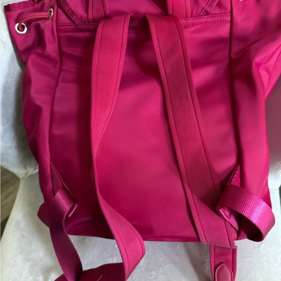 Kate Spade Pink Nylon Backpack with Gold Hardware main image 2